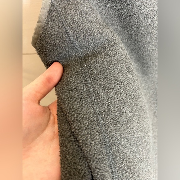 Patagonia Synchilla Men’s Fleece Vest Gray Size M | Classic Outdoor Full Zip - Picture 6 of 8